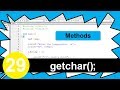 C Tutorial #29 - getchar