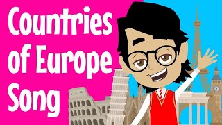 Europe Song - Animated song for kids to help learn all the countries of Europe.