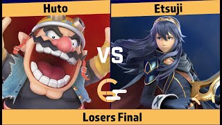 【スマブラSP大会】EGS Cup＃2 敗者側決勝 えつじ(ルキナ)vs フト(ワリオ)- Etsuji(Lucina)vs Huto(Wario)