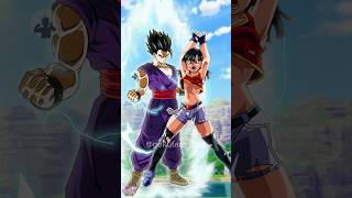 Gohan VS Pan #shorts #dragonball #goku