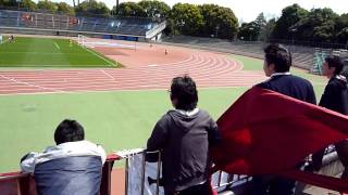 ULTRAS WASEDA　『オレオレオラ』　（VS国士舘大学20100411）