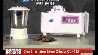 HomeShop18 - Glen 2 Jar Juicer Mixer Grinder GL 4013@1990