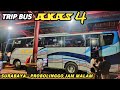 Jam Malam Dapat Unit Ini !!! Trip Report Bus Akas 4 SURABAYA - PROBOLINGGO Ekonomi Via Tol