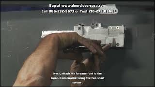 Cal-Royal CR441 Door Closer Installation – Parallel Arm Mount (Grade 1 Commercial)
