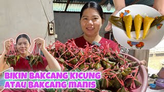 TERNYATA SANGAT MUDAH BIKIN BAKCANG KICUNG DAN COCOLAN GULA MERAH