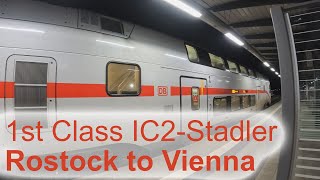 1st Class IC2 from Stadler  - overnight Rostock to Vienna