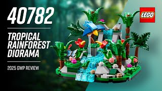 LEGO Tropical Rainforest Diorama (40782) GWP REVIEW