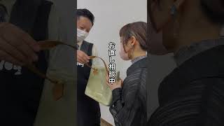 【バッグのお直し】持ち手がボロボロになっても大丈夫！ #作業動画 #バッグ修理 #マジックミシン #リアット #shorts