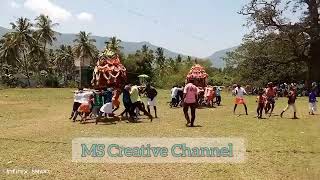 kariya Ramar Kovil. festival.  MS Creative Channel.