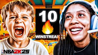 I CHALLENGED MY 10 YEAR OLD SUB $50 TO TAKE ME ON A 10 GAME STREAK! *GETS TOXIC*