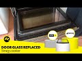 How to Clean and Replace an Oven Door Glass