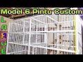 Kandang Kucing 6 Pintu Custom Jumbo