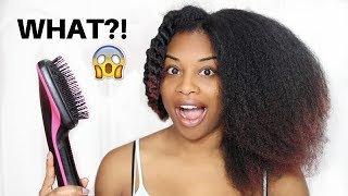 I CANT BELIEVE THIS BLOWDRYER BRUSH! | Revlon One Step Hairdryer Review | Journeytowaistlength