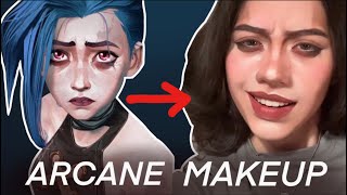 How I made this Arcane Makeup