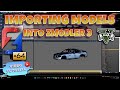 How to properly import a vehicle model into Zmodeler 3 tutorial