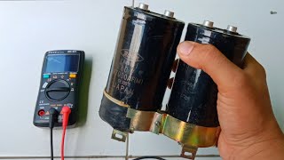 Test ELCO JUMBO 47.000uf 80v 😁 Bentuknya aja Besar tp isinya