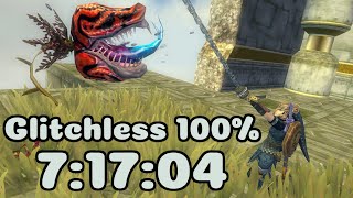 Twilight Princess Glitchless 100% (JP ruleset) speedrun in 7:17:04 (world record)