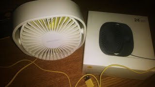 SmartDevil small fan 24 deg natural wind review usb