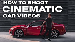 How to SHOOT CINEMATIC CAR VIDEOS | POV B-Roll and settings!