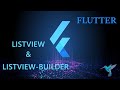 List View and List View Builder in Flutter