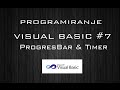 PROGRAMIRANJE | VISUAL BASIC #07 - ProgressBar & Timer [HD 2016]