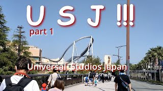 USJ, Entrance Gate and Tickets, Universal Studios Japan part 1, Japan Travel