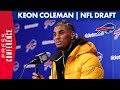 Keon Coleman Excited To Play With Josh Allen | Buffalo Bills | 2024 NFL Draft
