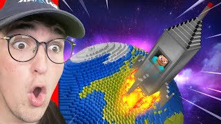 I Fooled My Friend and Sent Him To SPACE in Minecraft