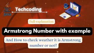 Armstrong number with example | Definition | How to check Armstrong number | @techcoding-tc