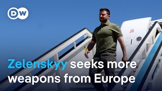 Ukraine to get jets from Belgium, as Zelenskyy turns to bilateral deals to support war | DW News