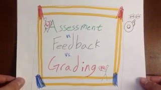 Assessment vs Feedback vs Grading