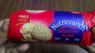 Parle Nutri Crunch Digestive Marie Biscuits #Unboxing