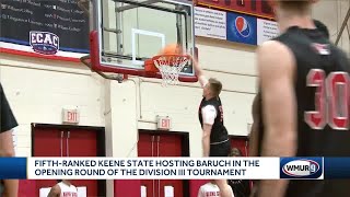 Fifth-ranked Keene State hosting Baruch in opening round of Division III tournament