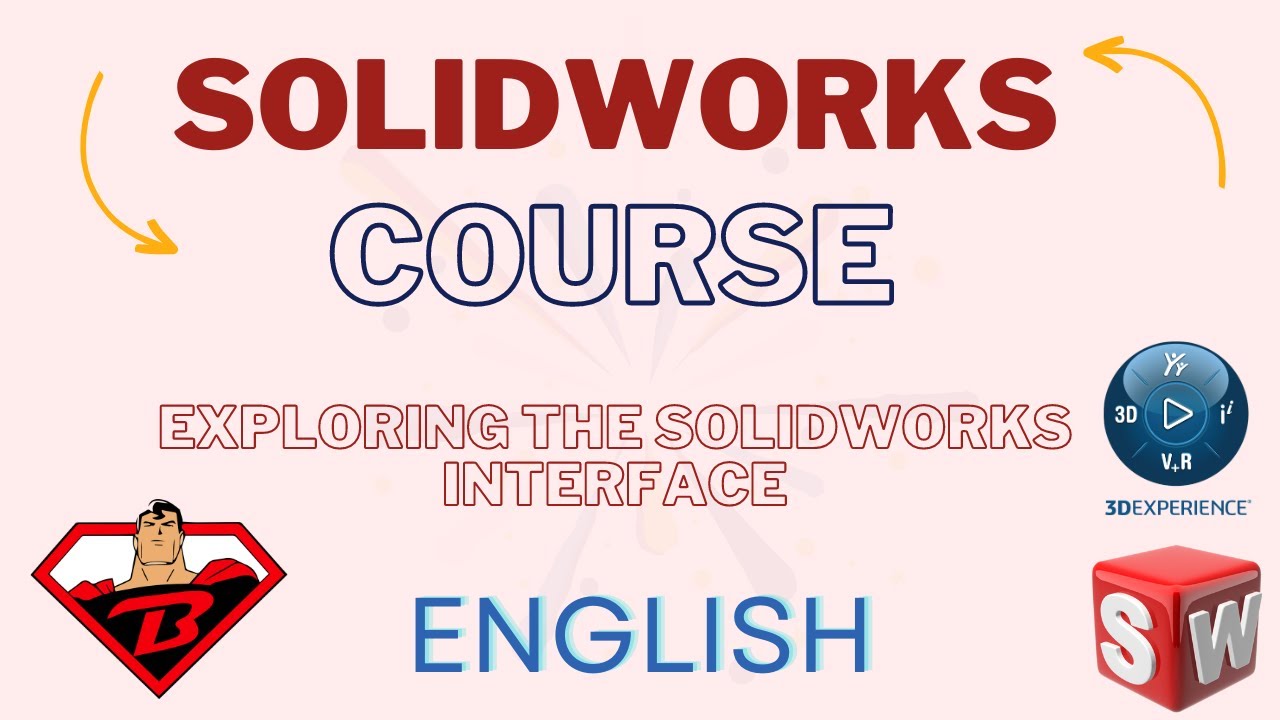 3 Exploring The Solidworks Interface English Youtube