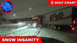 🔴 HISTORIC SNOW STORM STRIKES NEW ORLEANS - LIVE STORM CHASERS