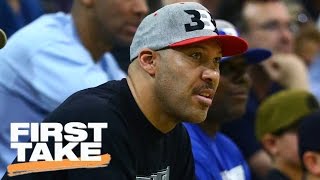 The Crew Reacts To LaVar Ball’s ‘White Player’ Comments | First Take | April 10,