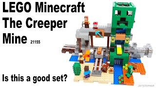 LEGO Minecraft The Creeper Mine 21155 Review
