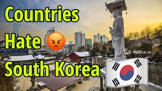 Top 10 Countries That Hate South Korea 🇰🇷/ Enemies of South Korea 😡