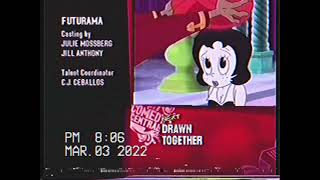 Comedy Central split screen credits 2004