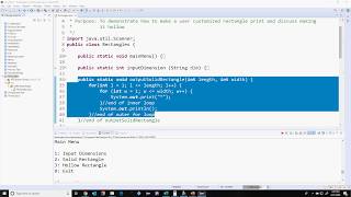 Intro Programming - Solid Rectangle