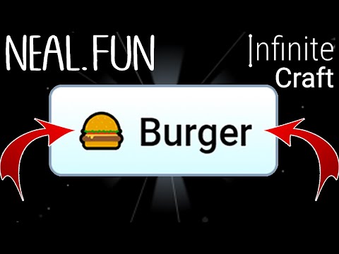 Infinite Craft: How to Make a Burger and Baconator (Combos)