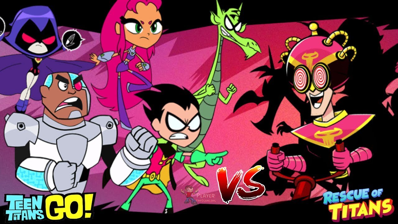 TEEN TITANS GO! GAME RESCUE OF TITANS - All Levels Fight Super Boss ...