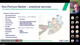 M\u0026M Webinar: Non-Ferrous Market and Trends - Discover the Cotecna labs and core services