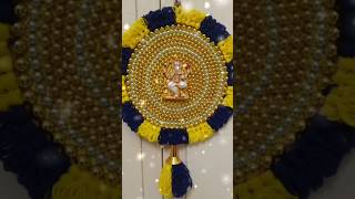 Lord ganesha round nettipattam#short#shortvideo#trendingshorts#handmade