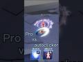 autoclicker vs pro (roblox blade ball) #bladeball #roblox