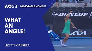 Cabrera Finds Crazy Angle! | Australian Open 2023