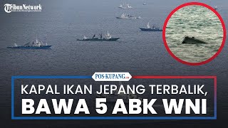 Kapal Penangkap Ikan Bawa 5 ABK WNI Terbalik di Laut Jepang