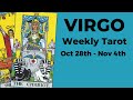 Virgo: Great News Kicks Off The Week – Things Only Better And Better! 💙 Oct 28th – Nov 4th TAROT