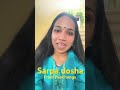 sarpa dosha from panchanga shorts shortvideo jyotish vedicxperience vedicastrology shorts