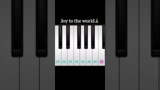 Piano tutorial |joy to the world 🎹#shorts #shortsvideo #youtubeshorts #viral #trending #piano